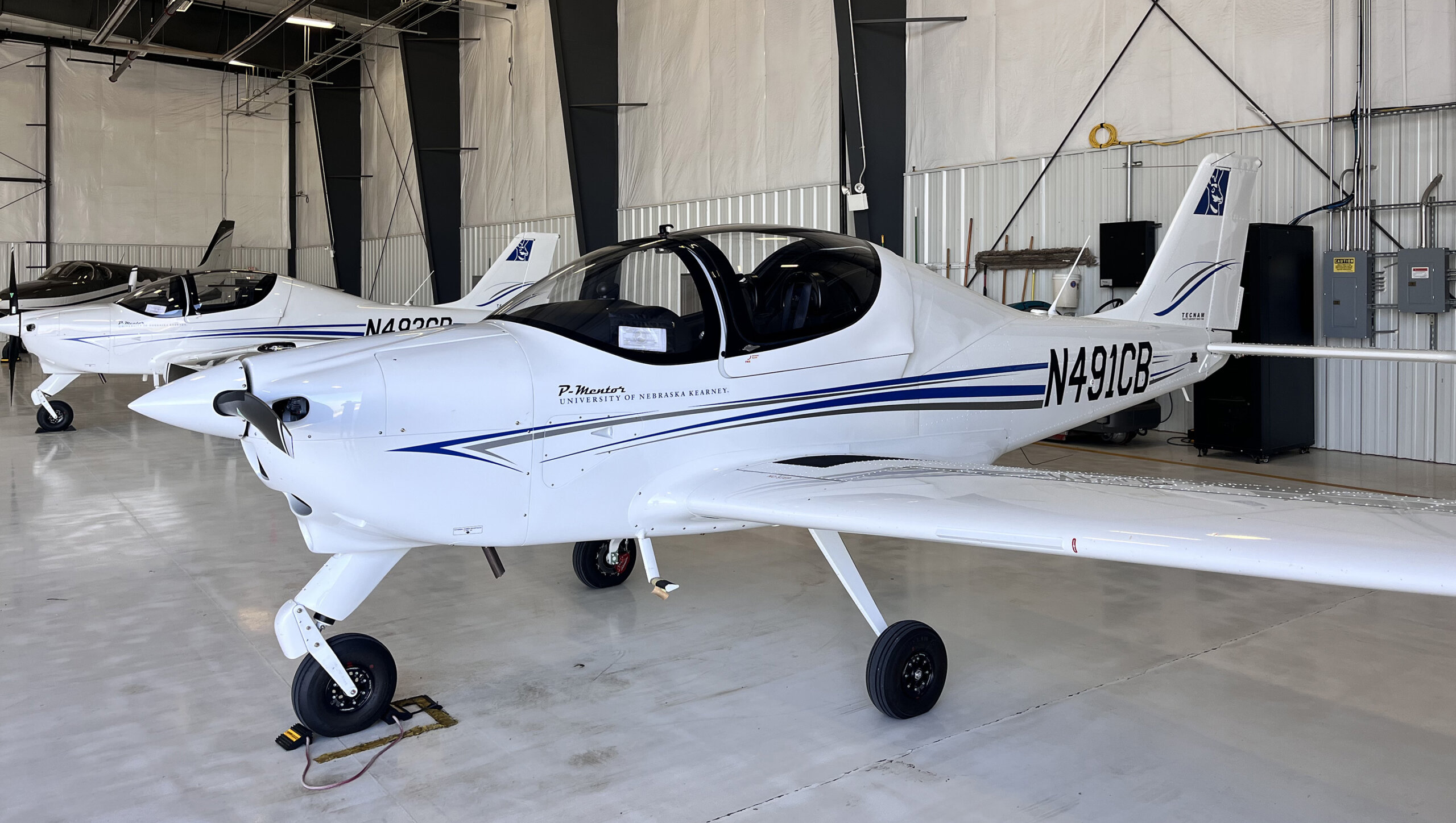 A Tecnam aircraft UNK is leasing for the Loper Flight Academy.