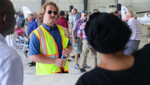A Loper Flight Academy employee.