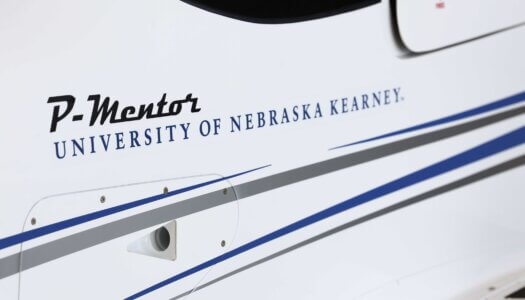 A Loper Flight Academy plane with UNK branding.