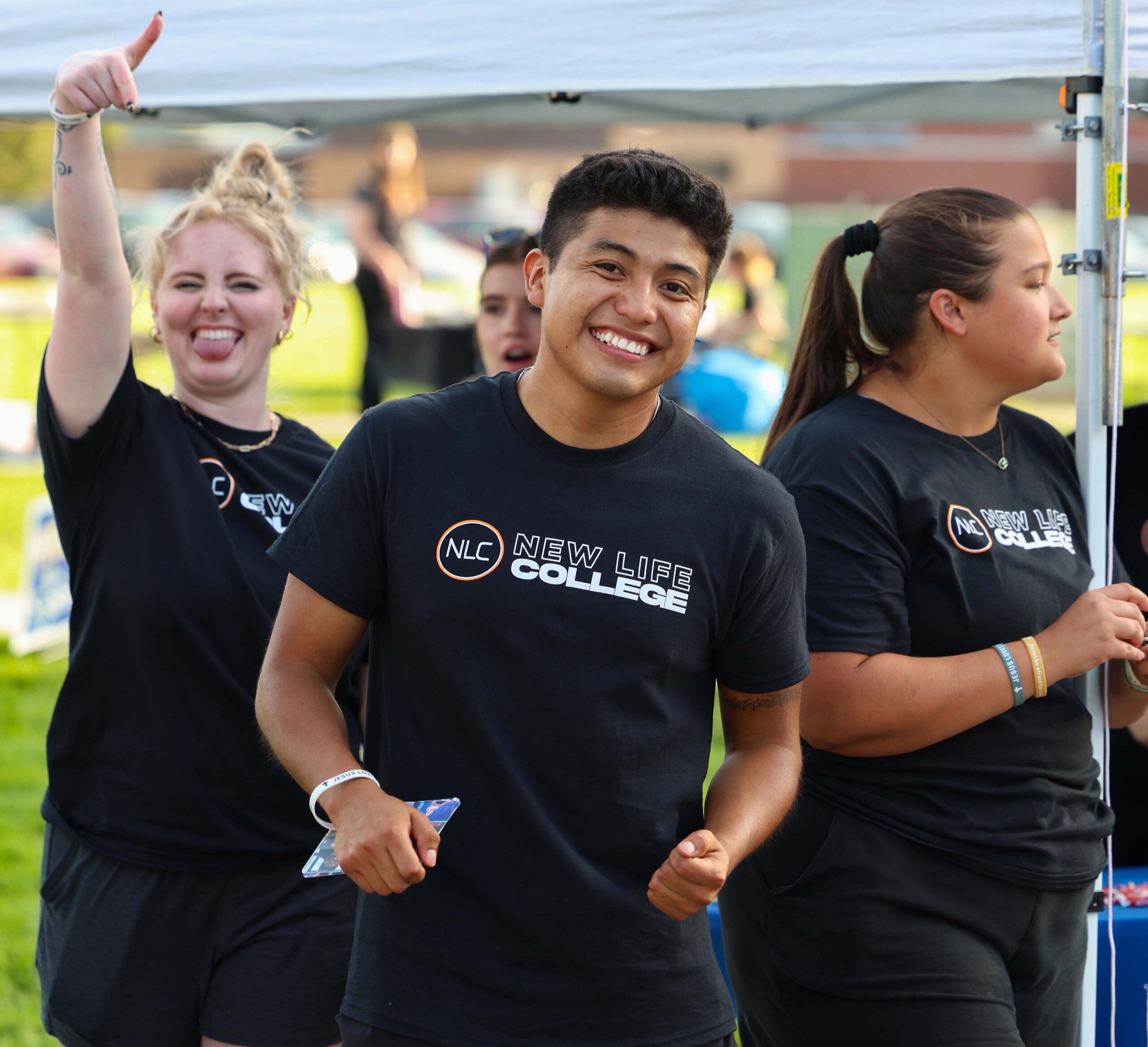 Students attend Blue Gold Showcase.
