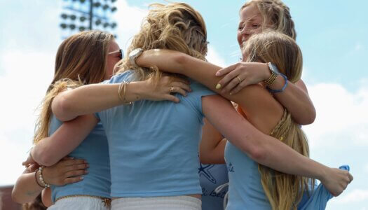 UNK sororities welcome new members at Bid Day.