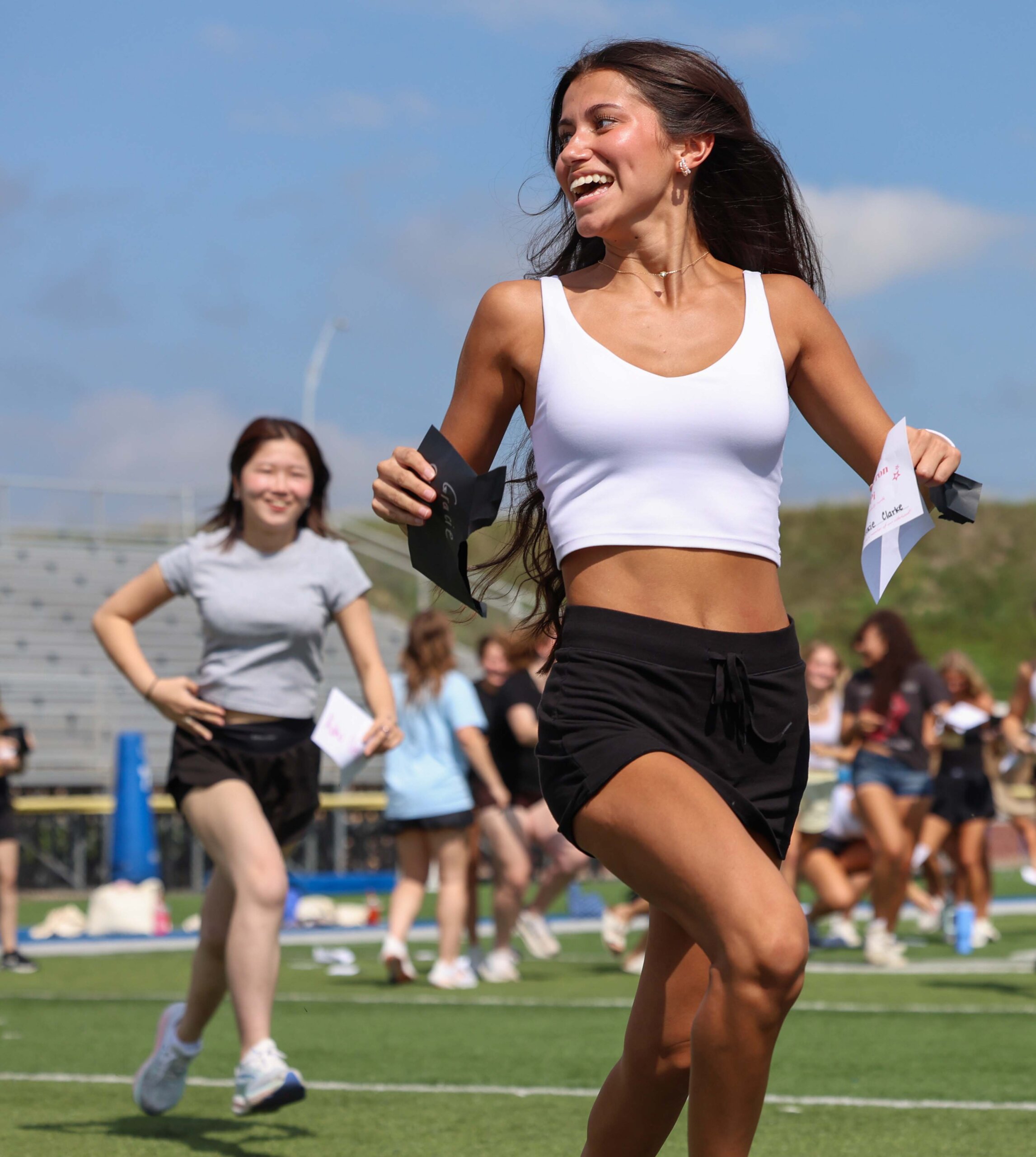 UNK sororities welcome new members at Bid Day.