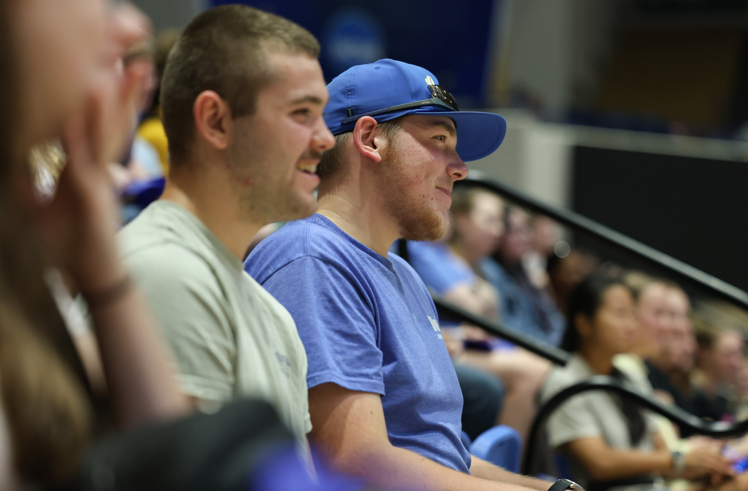 New students participate in convocation.