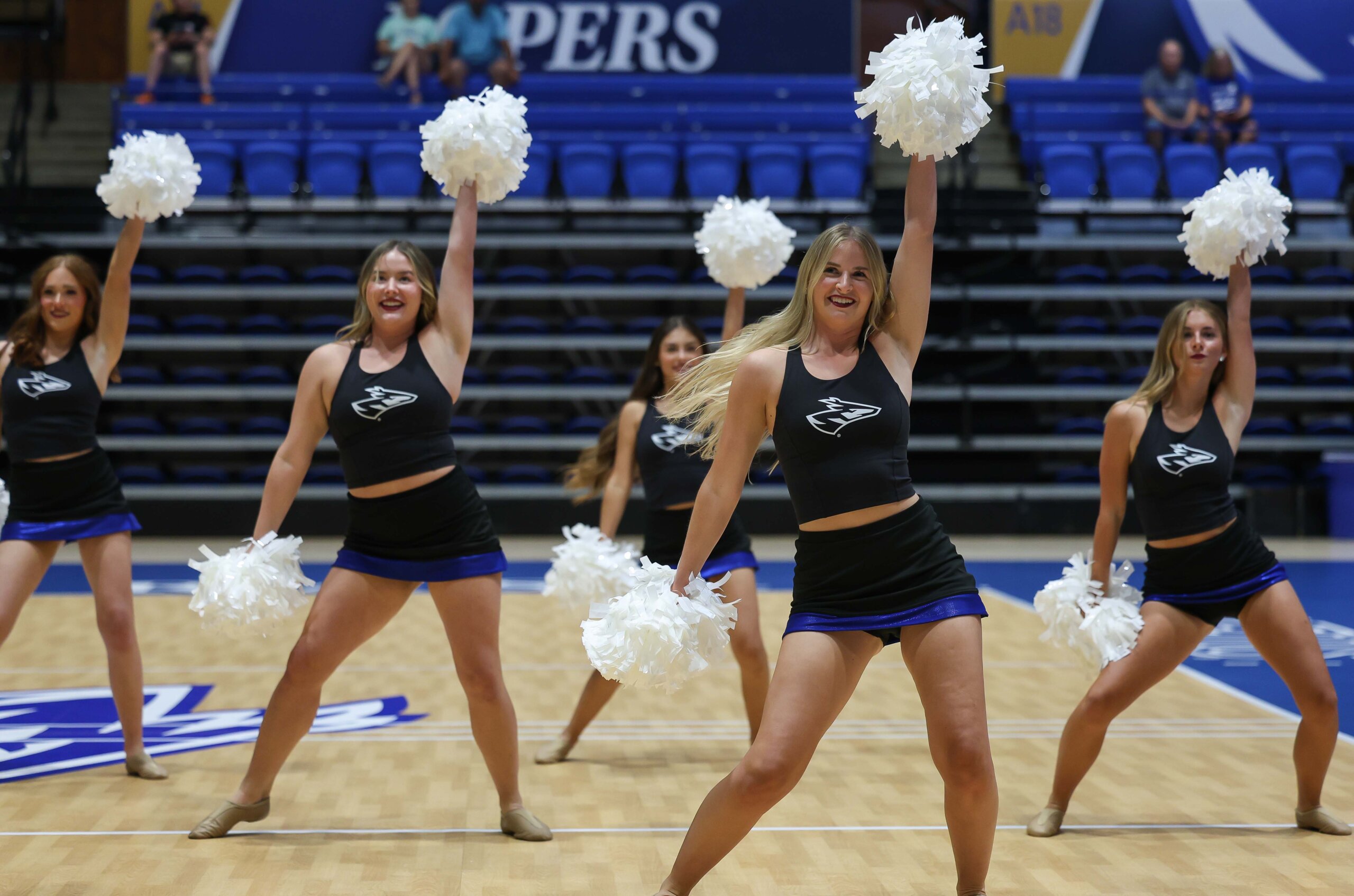 The UNK Sapphires perform at convocation.
