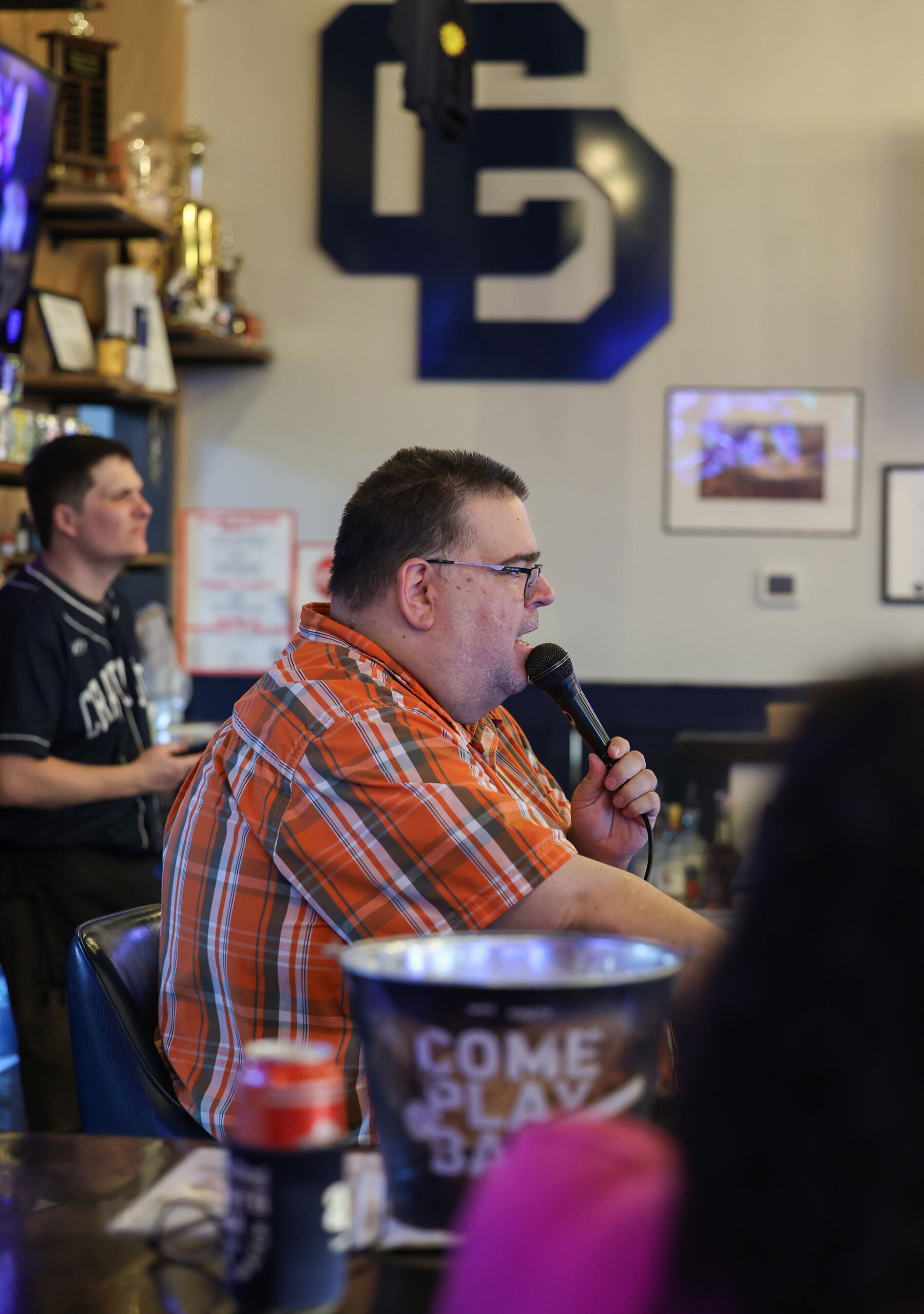 Jim Fields hosts a trivia night at The Crafty Dog Sports Bar in Kearney.
