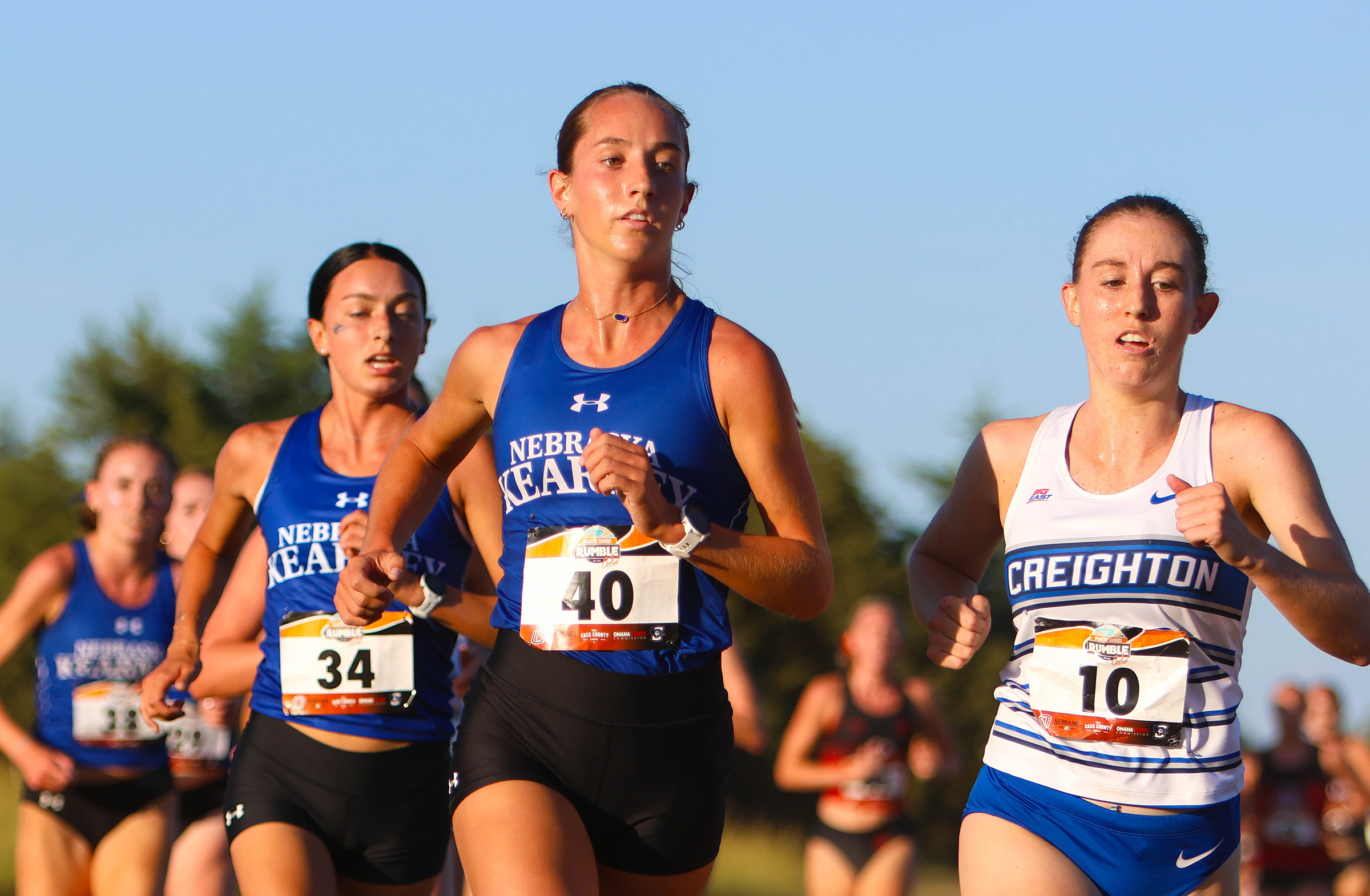Kassidy Stuckey competes for UNK cross country.