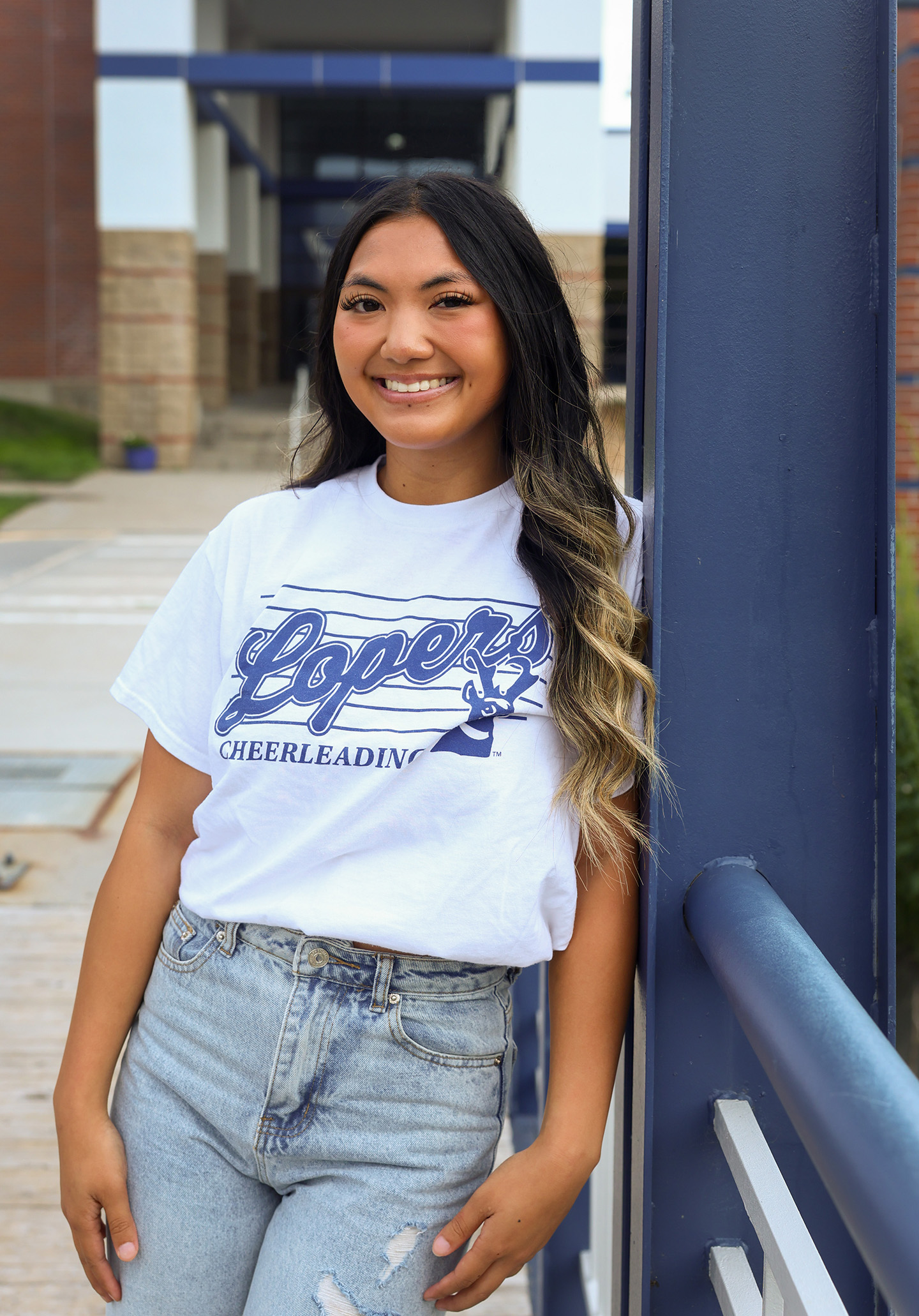 Nikki Sonthana poses for a photo on the UNK campus.