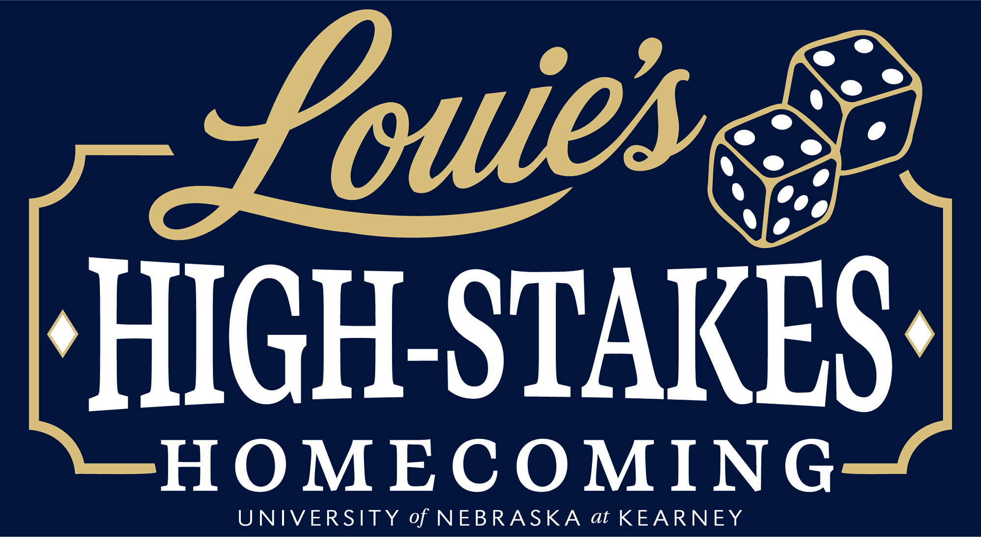 A graphic for Louie's High-Stakes Homecoming