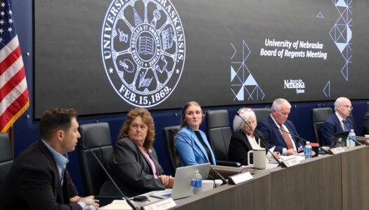 The Board of Regents meeting Friday at UNK.