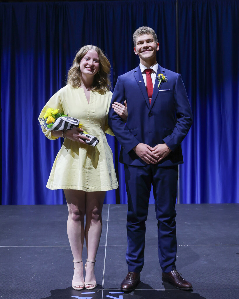 Paige Oltmans and Caleb Rother