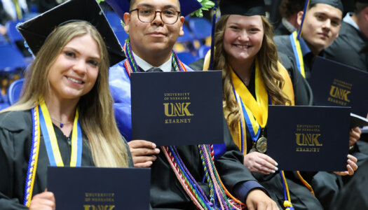 Sydney Owen is pictured during spring commencement in 2025.
